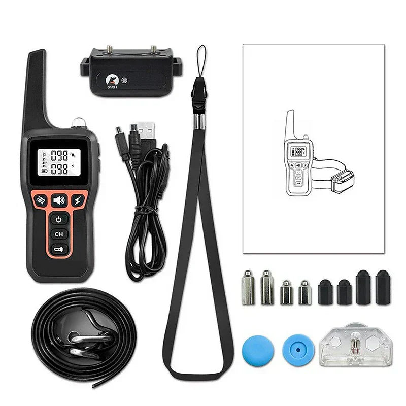Collare da Addestramento Waterproof AquaStride Pro 1000m per Cani