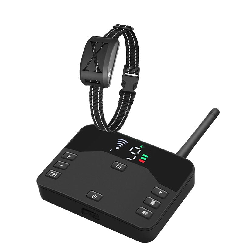 FidoFence Pro Sistema Avanzato di Recinzione Wireless per Cani con Collare, 9–240 Metri