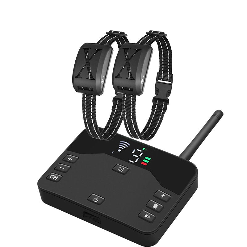 FidoFence Pro Sistema Avanzato di Recinzione Wireless per Cani con Collare, 9–240 Metri