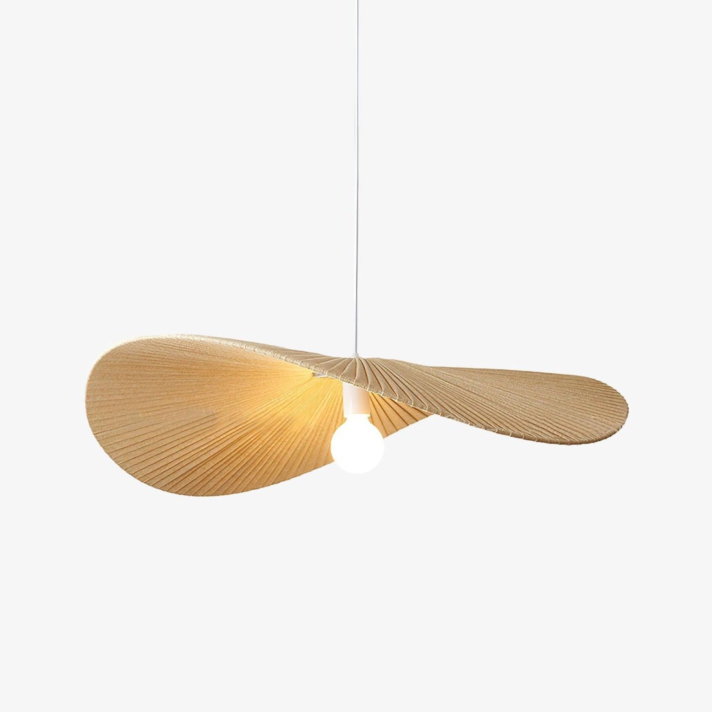 Lampadario Menditera – Metallo & Tessuto – Luce Calda – Ø 40 cm – Stile Mediterraneo per Sala da Pranzo e Soggiorno
