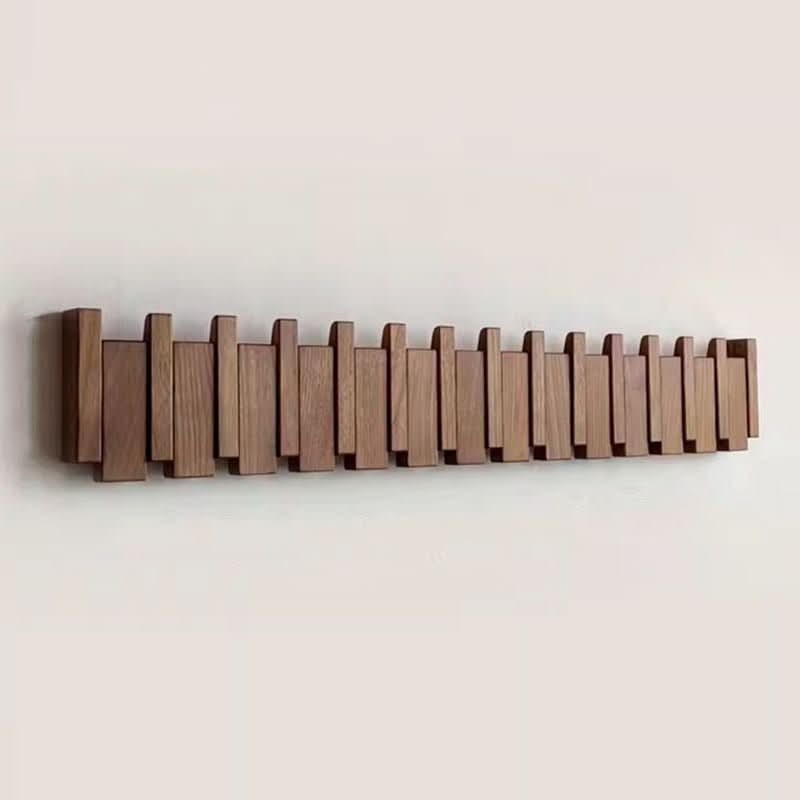 Appendino da parete in design pianoforte | Legno fatto a mano | Naturale