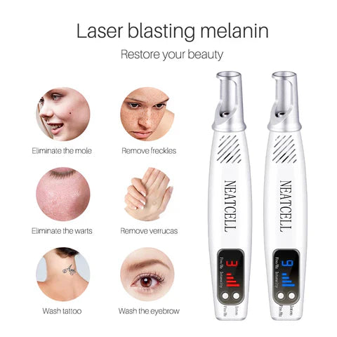 LumiDerm Penna Laser Domestica per Rimozione Tatuaggi, Nei e Lentiggini