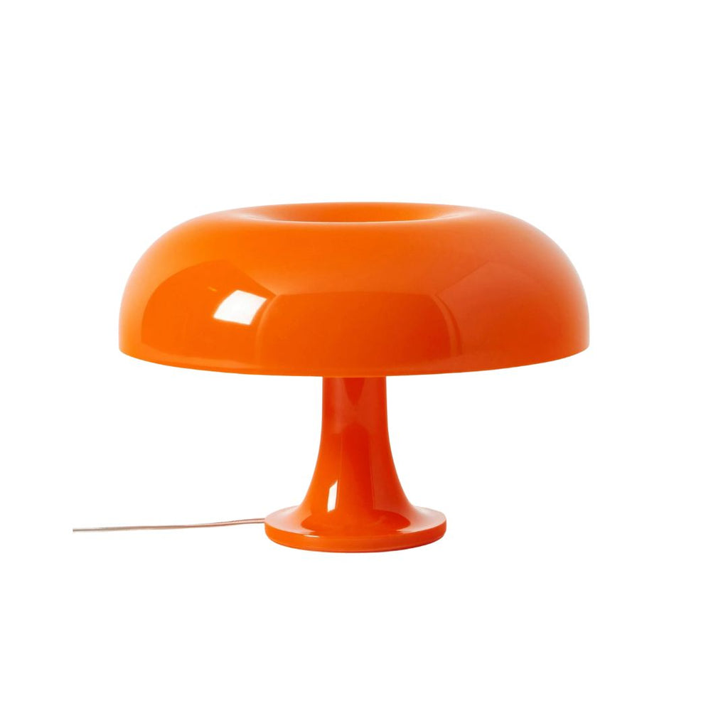 Lampada a fungo – Ferro & Vetro – Design Retro – 20×28 cm – Dimmerabile a 3 livelli, Lampada da tavolo LED per accenti stilosi