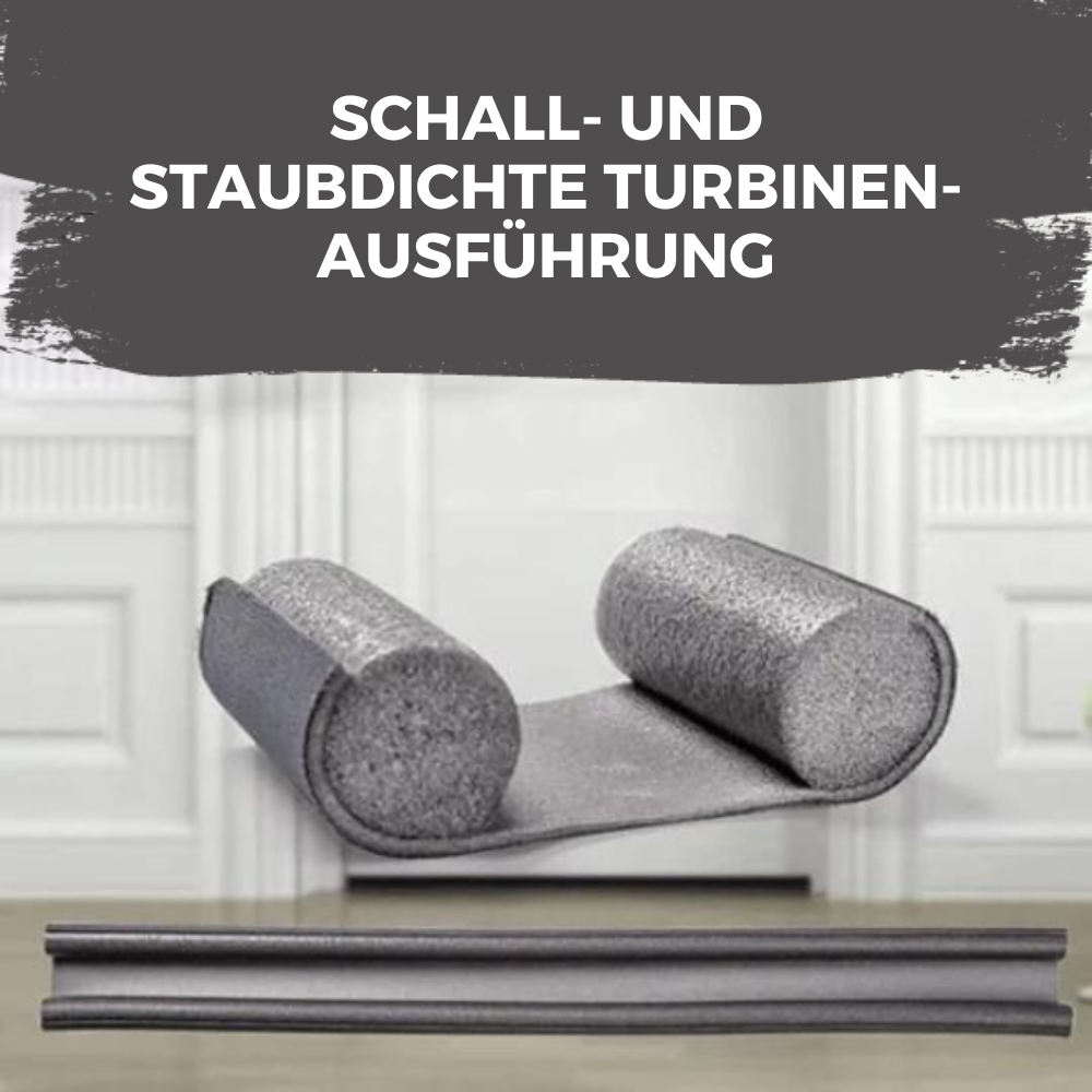 DoorStopper – Doppio fermaporta | Tieni fuori freddo, polvere e insetti | Guarnizione per porta da infilare | Risparmio energetico e protezione acustica