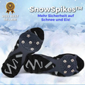 SnowSpikes | Chiodi Antiscivolo | Traction in Acciaio a 5 Denti | Gomma & Acciaio Mangas