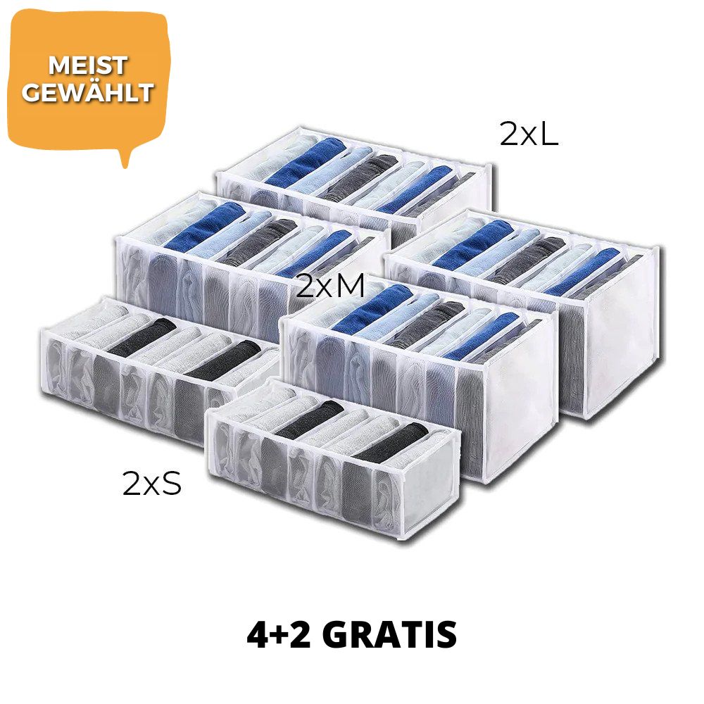 2+1 GRATIS | Organizer per Armadi - Porta ordine nel tuo armadio