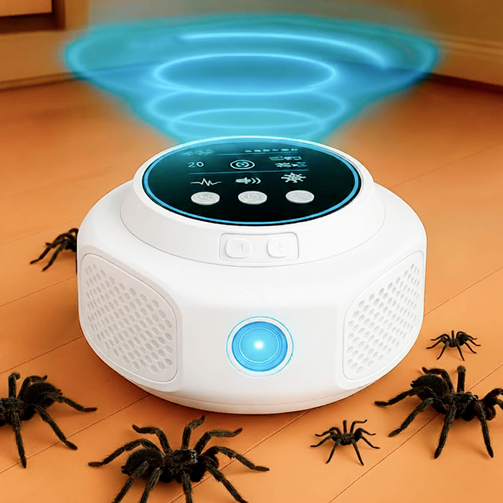 Repellente Ultrasonico per Ragni Arava Senza Prodotti Chimici da Inserire nella Presa per Case