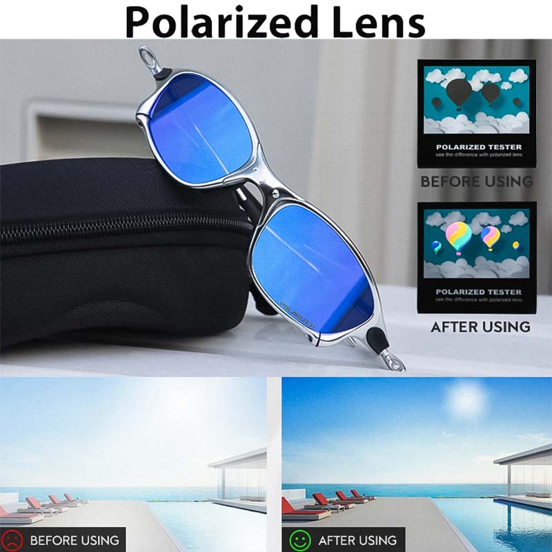 Occhiali da Sole ZephyrEdge con Lenti Polarizzate e Protezione UV400
