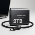 DataSprint SSD Esterno 2TB/1TB – Memoria USB-C veloce fino a 1050 MB/s