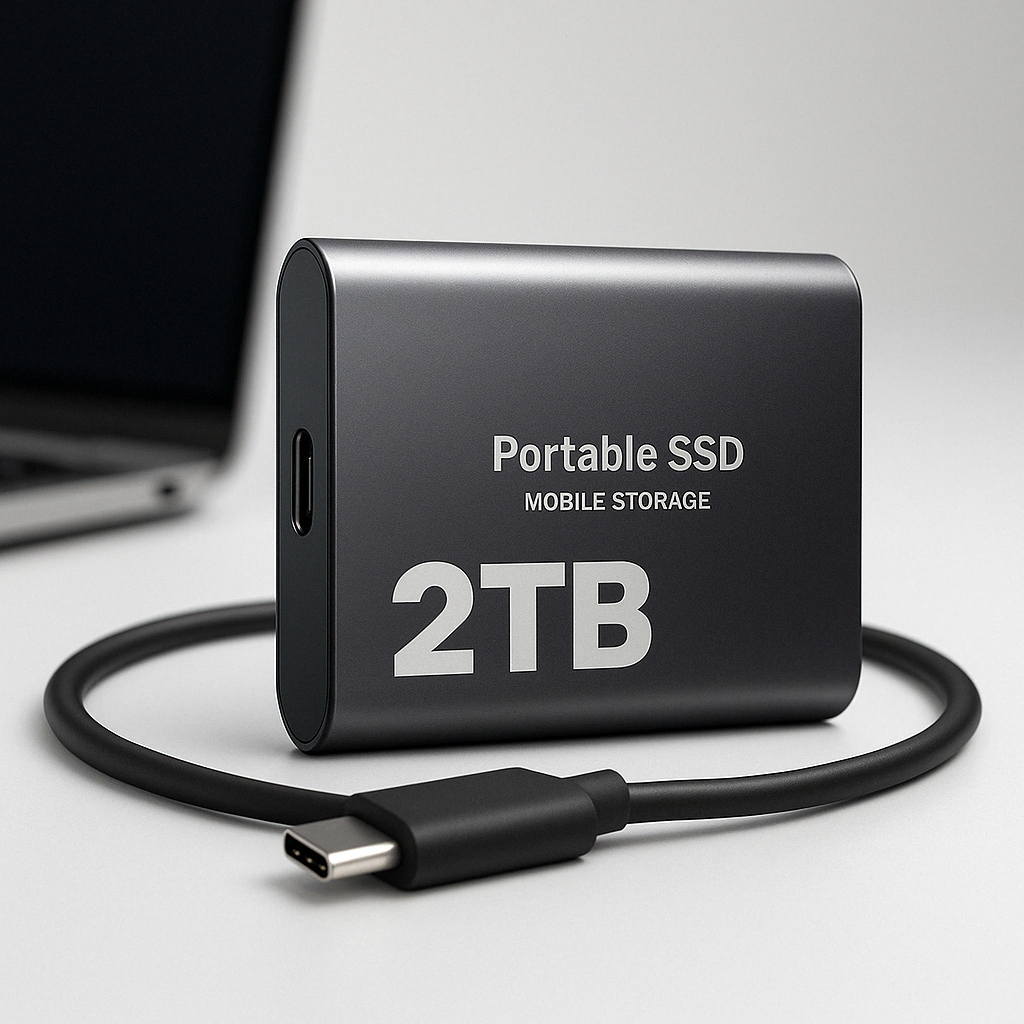 DataSprint SSD Esterno 2TB/1TB – Memoria USB-C veloce fino a 1050 MB/s