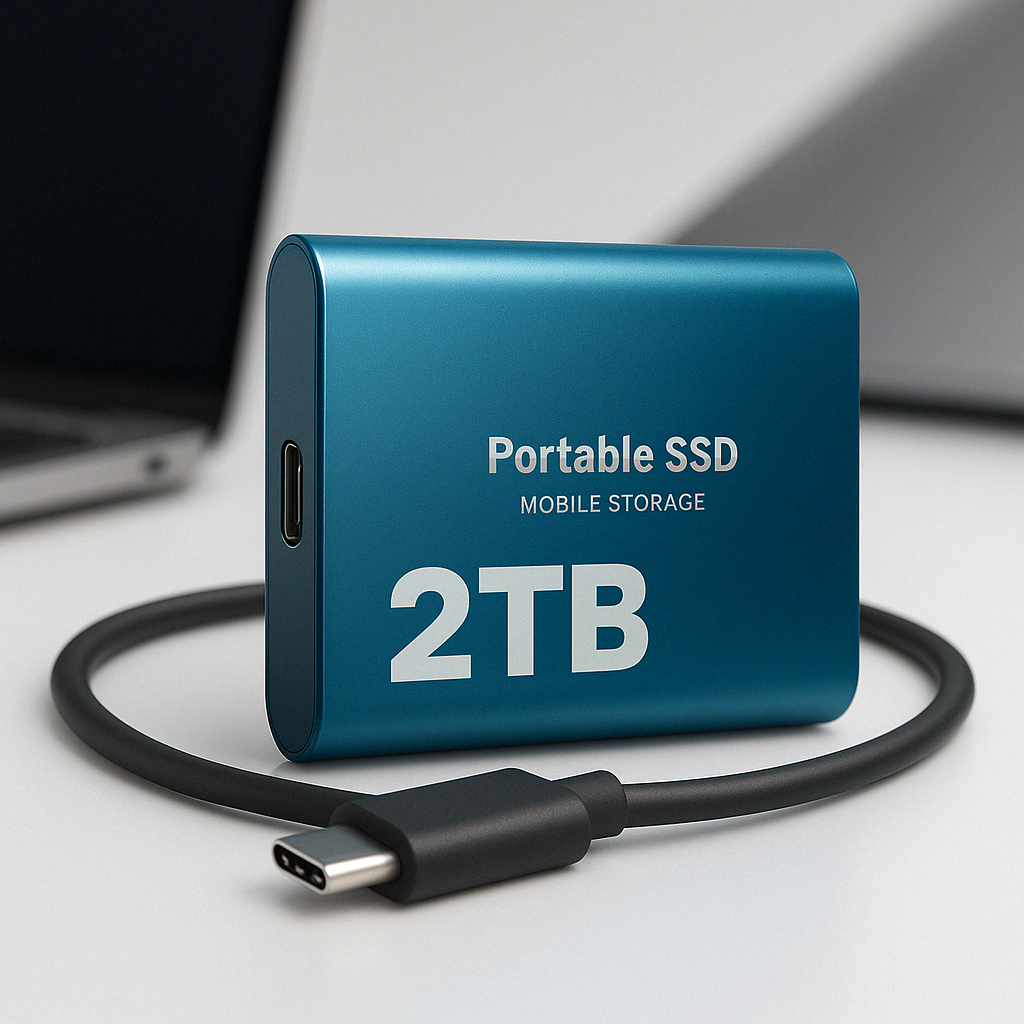 DataSprint SSD Esterno 2TB/1TB – Memoria USB-C veloce fino a 1050 MB/s