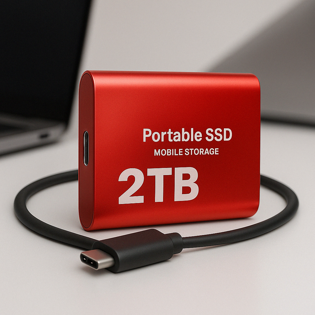 DataSprint SSD Esterno 2TB/1TB – Memoria USB-C veloce fino a 1050 MB/s