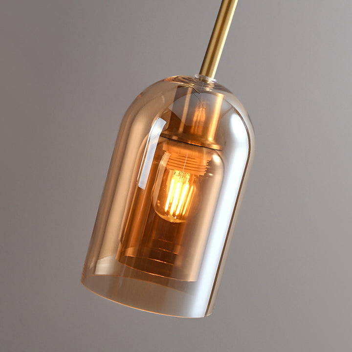 Lampada da soffitto Qlarez – Resina sintetica – Grigio fumo – Ø35 cm – Design moderno per soggiorno e corridoio