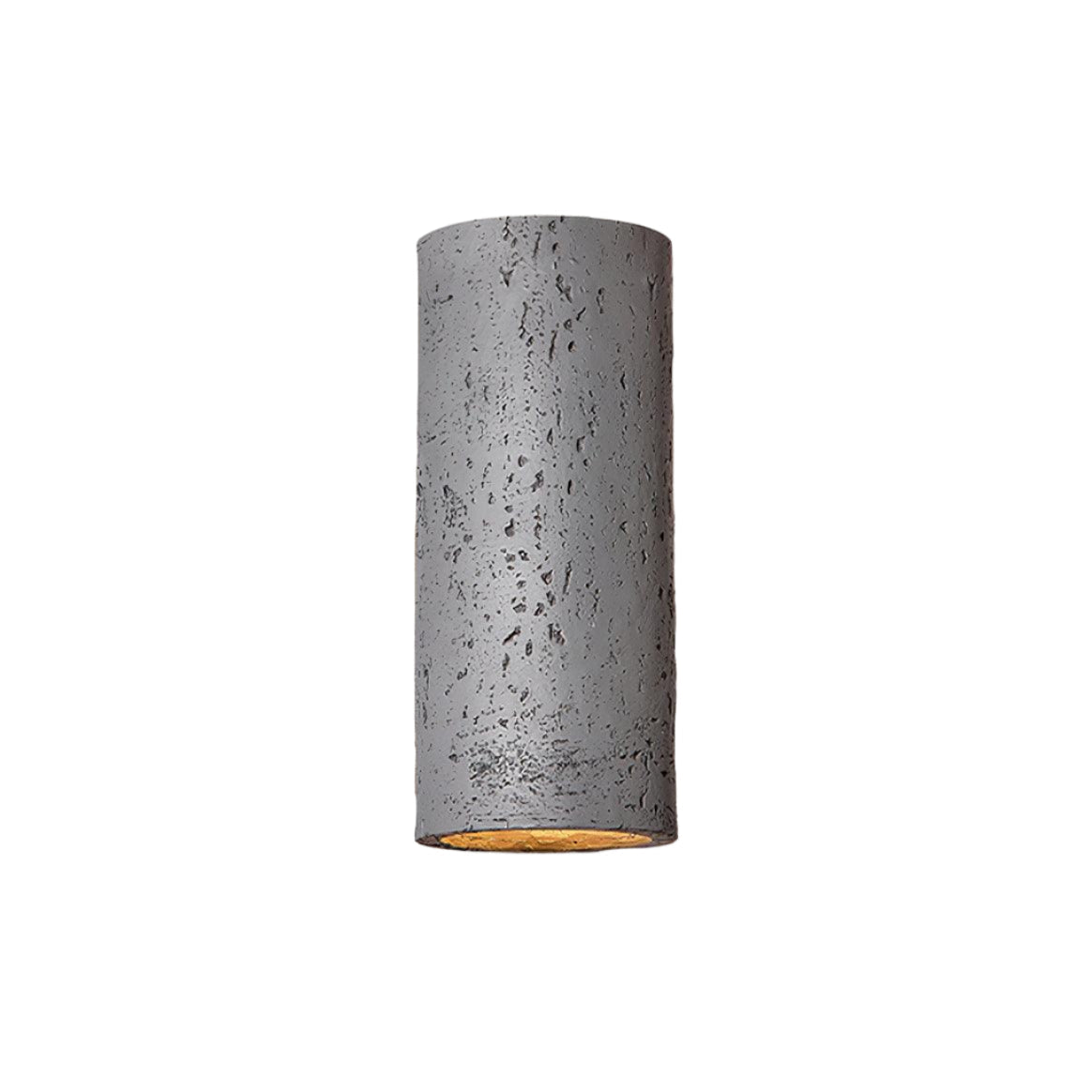 Rinalo Lampada da Parete – Materiale Composito – Grigio – Cilindrica – Design Moderno