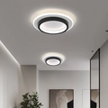 Lampada da soffitto Rouson – LED – Bianca – Ø 30 cm – Design moderno per soggiorni e corridoi