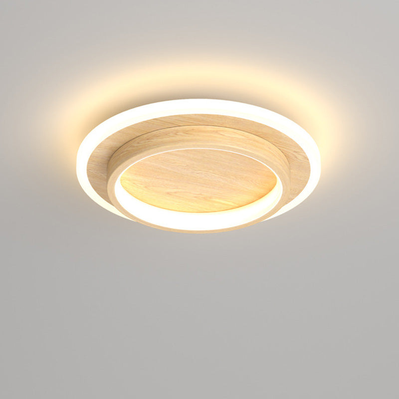 Lampada da soffitto Rouson – LED – Bianca – Ø 30 cm – Design moderno per soggiorni e corridoi