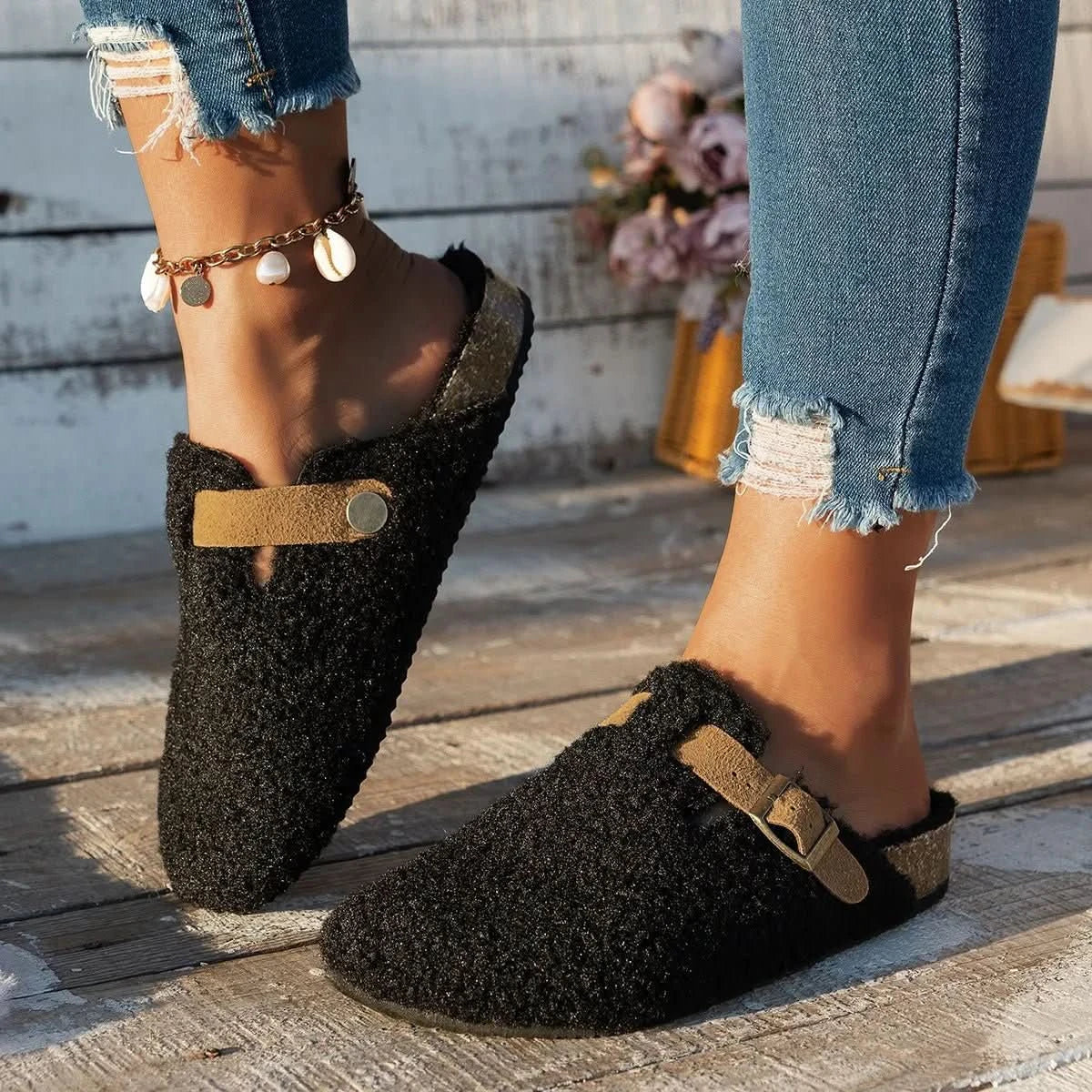 CONTRORTLUXE – Scarpe in lana di pecora lussuose per il massimo comfort invernale