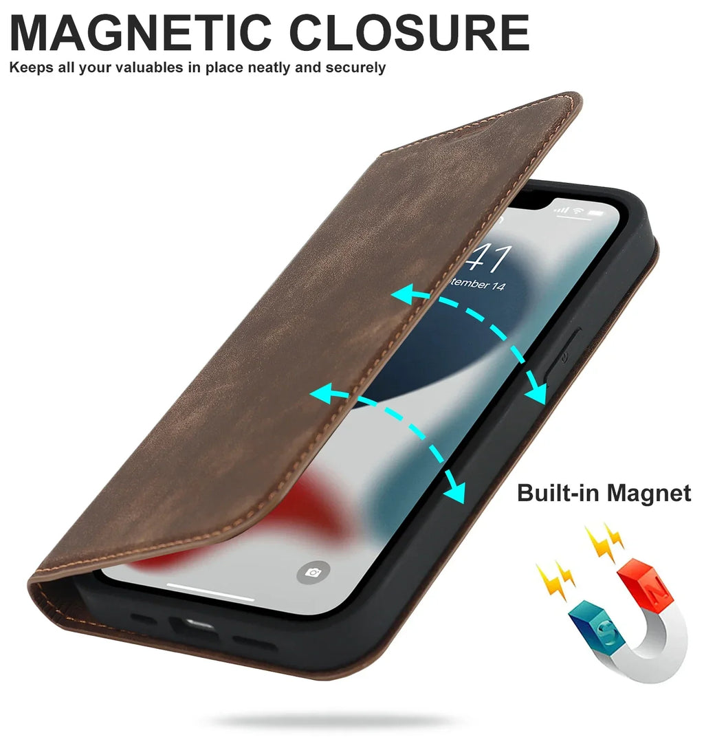 Sandsberg Wallet Cover MagSafe Wireless Charging - iPhone
