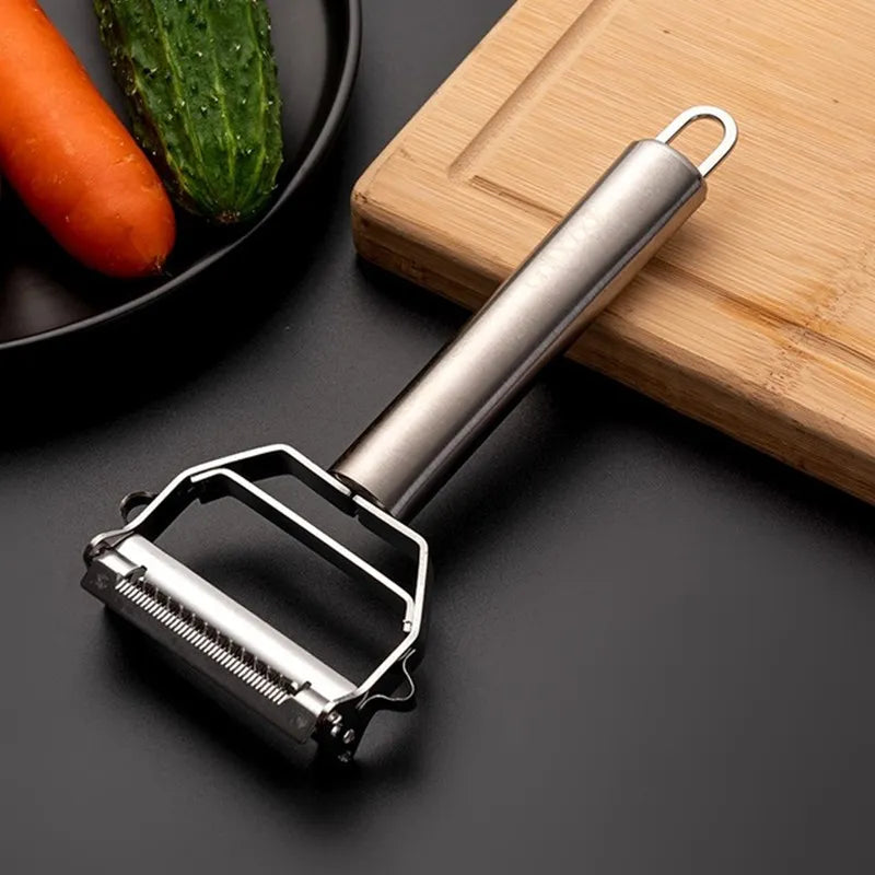 Sbucciatore per frutta e verdura in acciaio inox