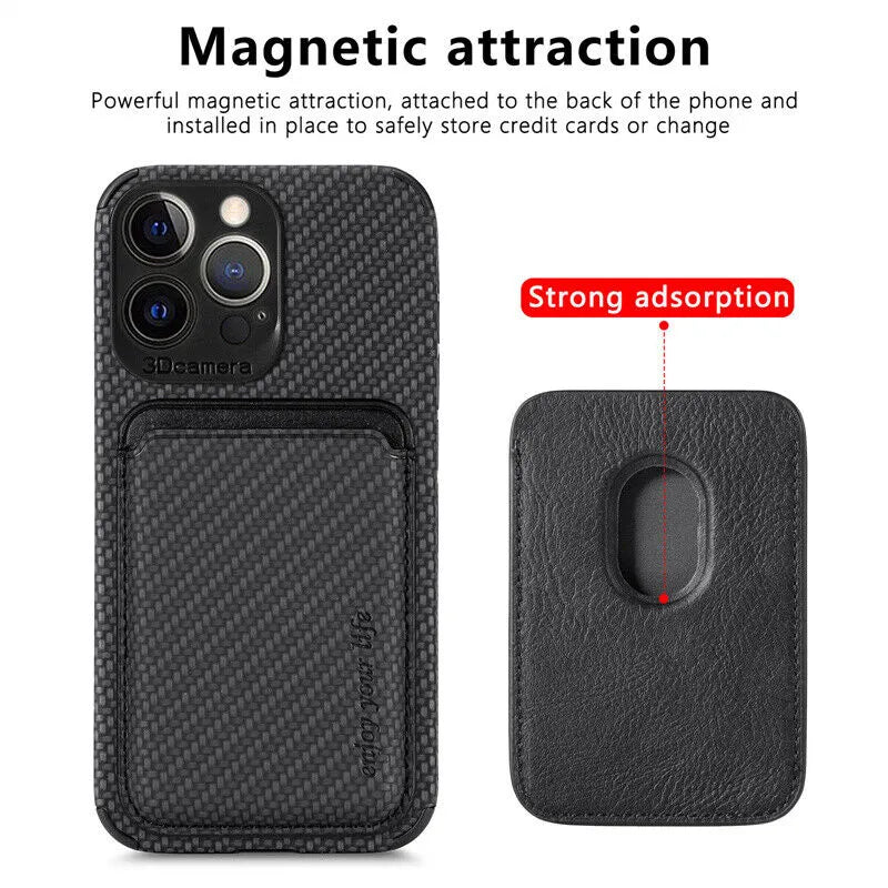 Brehn | Custodia Wallet MagSafe - Cover iPhone e Portafoglio