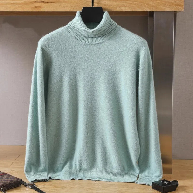 Maglione in Cashmere Aureo da Uomo, 100% Cashmere