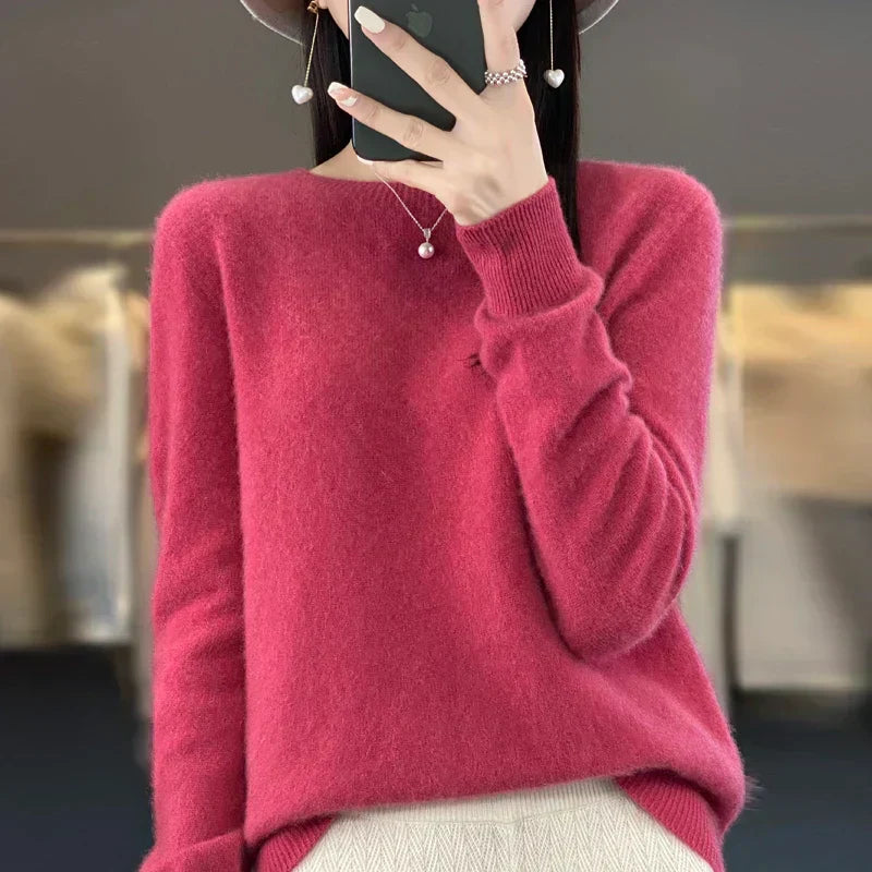 Maglione in Lana Merino Sylvara per Donne Made in Australia