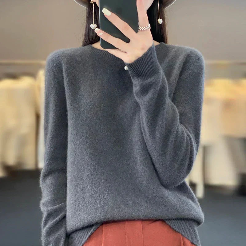 Maglione in Lana Merino Sylvara per Donne Made in Australia