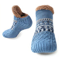 Nordhütte | Calze Termiche da Casa Invernali | Calze Antiscivolo per Donna e Uomo | Foderate Spesse & Extra Calde | Morbide Calze Antiscivolo per Casa & Natale