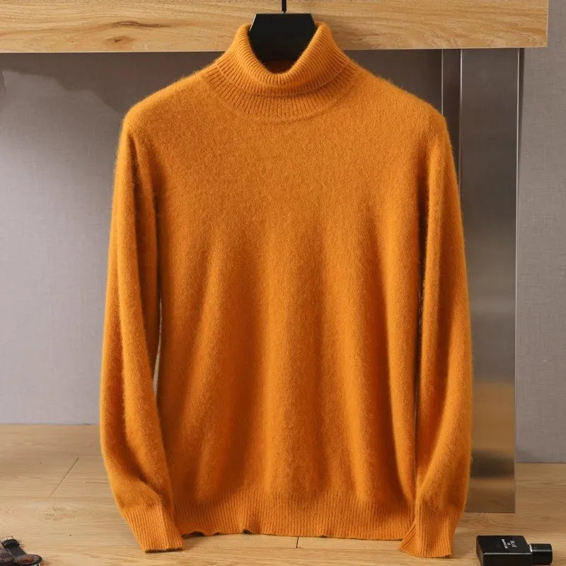 Maglione in Cashmere Aureo da Uomo, 100% Cashmere