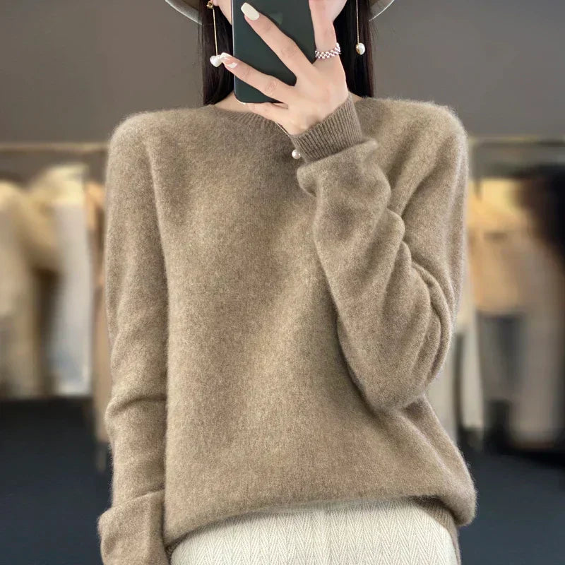 Maglione in Lana Merino Sylvara per Donne Made in Australia