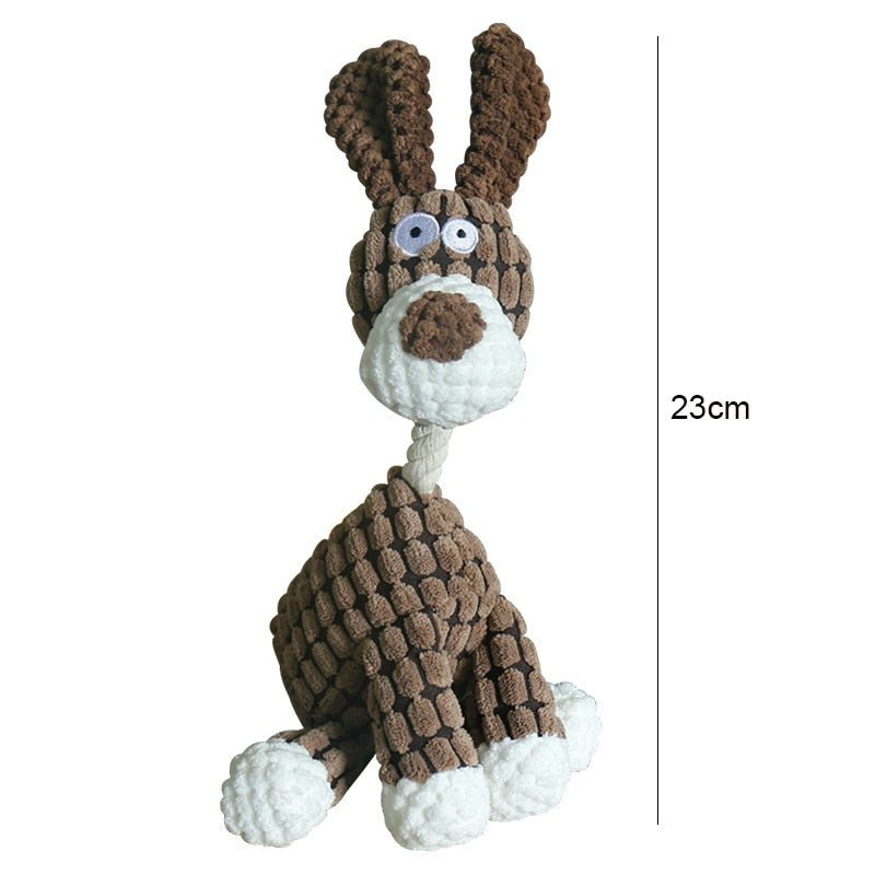 Sandsberg | Giocattolo robusto per cani in peluche | Design resistente e durevole | Modelli multipli