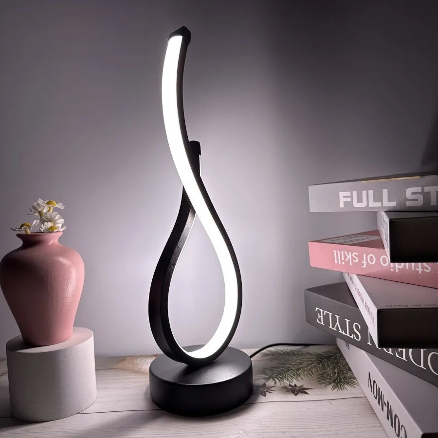 Lumoara Lampada da Tavolo LED | Dimmerabile | 3 Colori di Luce | Design Moderno