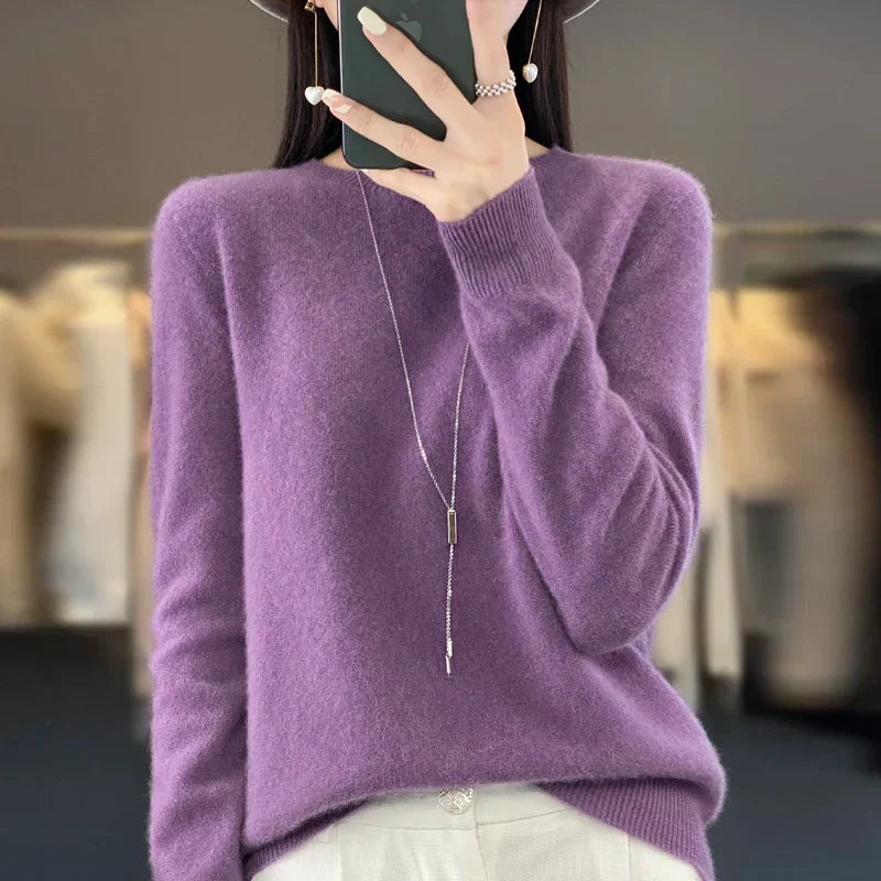 Maglione in Lana Merino Sylvara per Donne Made in Australia