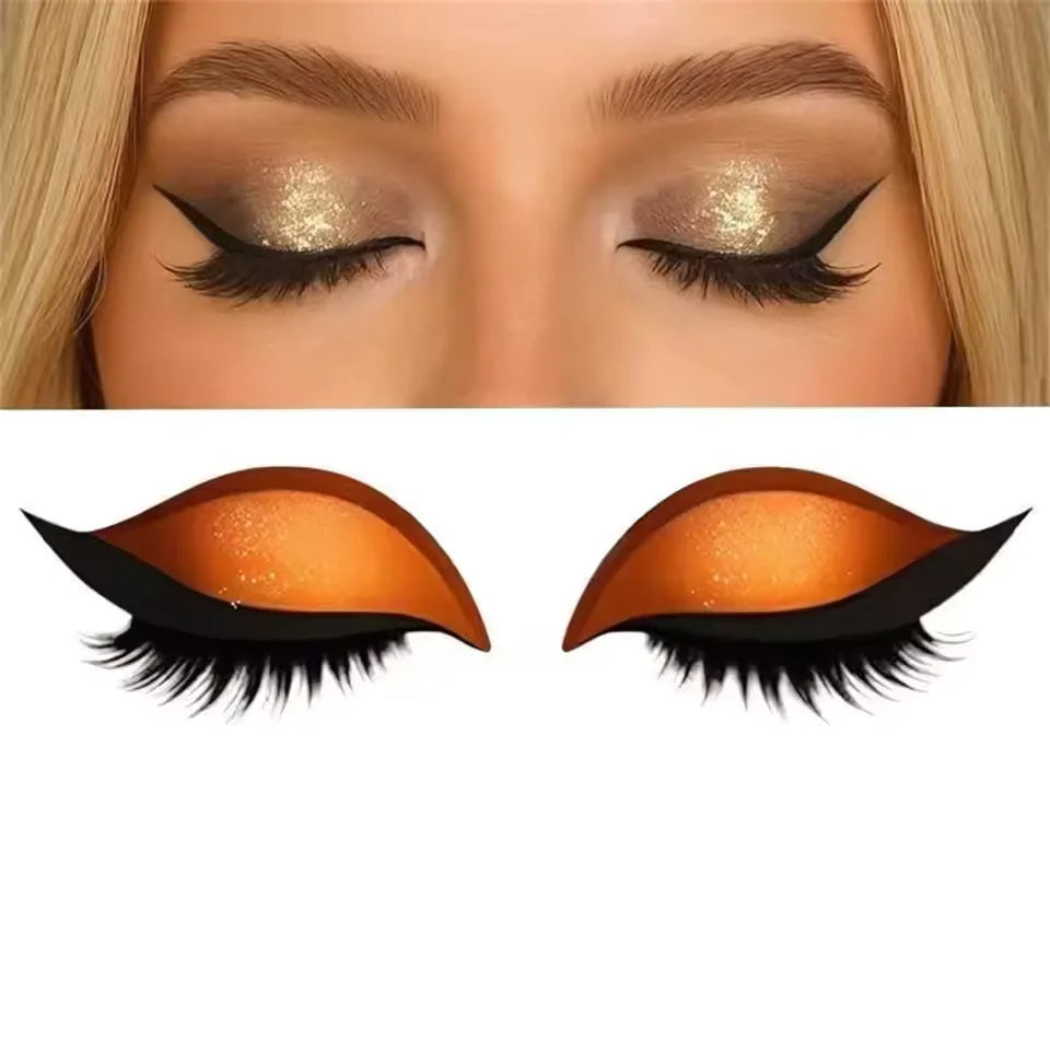 Adesivo per trucco occhi | Look glamour immediato in pochi secondi | Riutilizzabile, impermeabile e adattabile a ogni forma degli occhi
