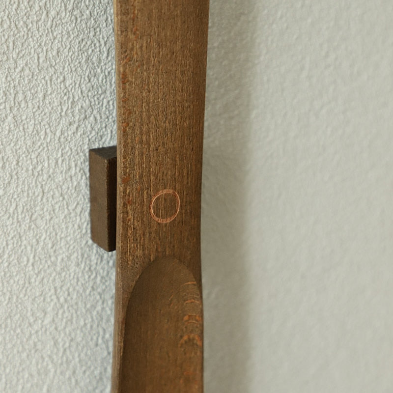 Sandsberg | Cucchiaio per Scarpe con Manico Lungo | Design in Legno Magnetico | Legno Naturale