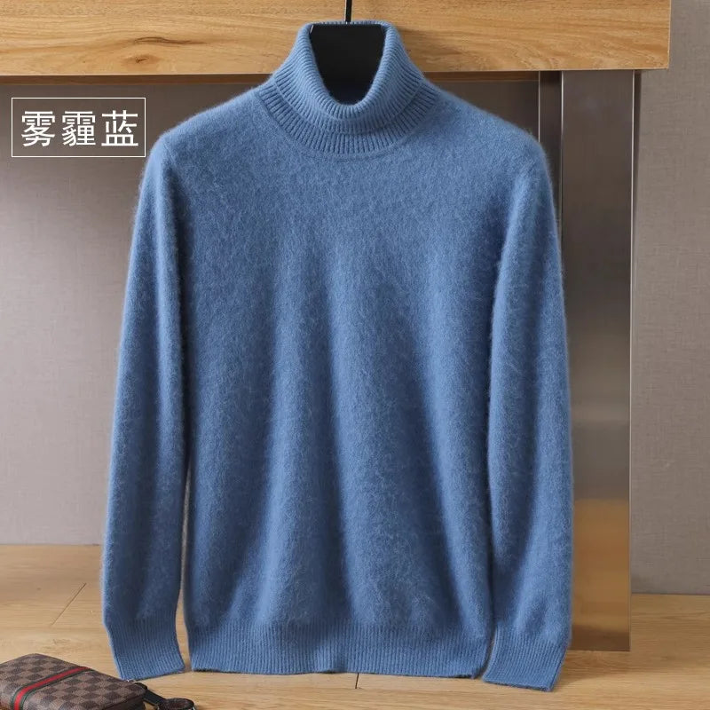 Maglione in Cashmere Aureo da Uomo, 100% Cashmere