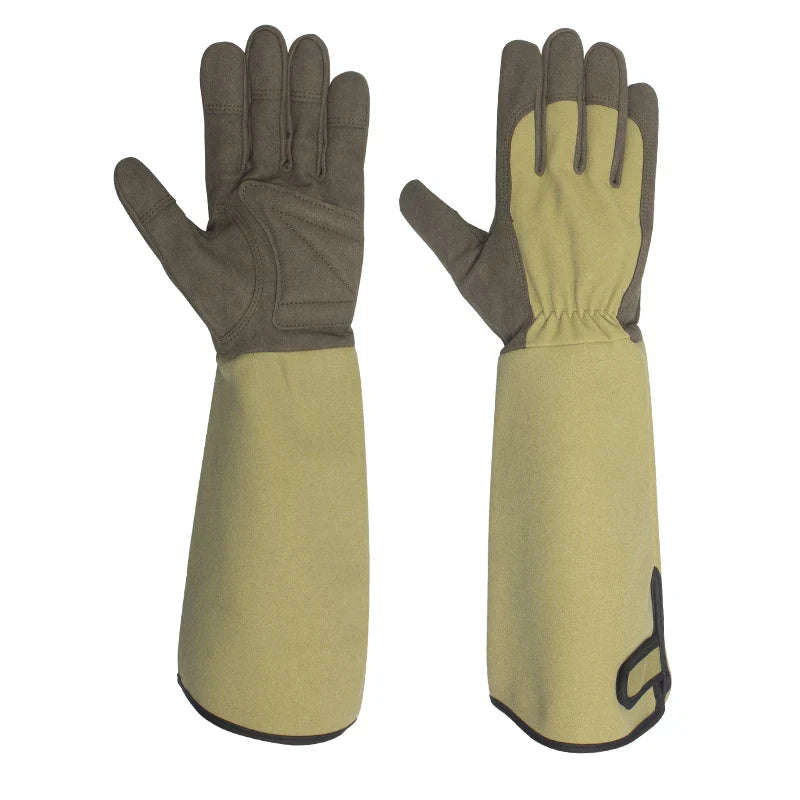 GardenGuard Guanti Antispina | Traspiranti & Pelle Microfibra Robusta | Per Giardinieri