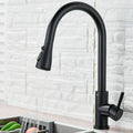 Rubinetto estraibile con miscelatore a leva singola – Rubinetto flessibile con funzione doccia, Alta qualità in acciaio inox, Ideale per cucine moderne, Facile installazione
