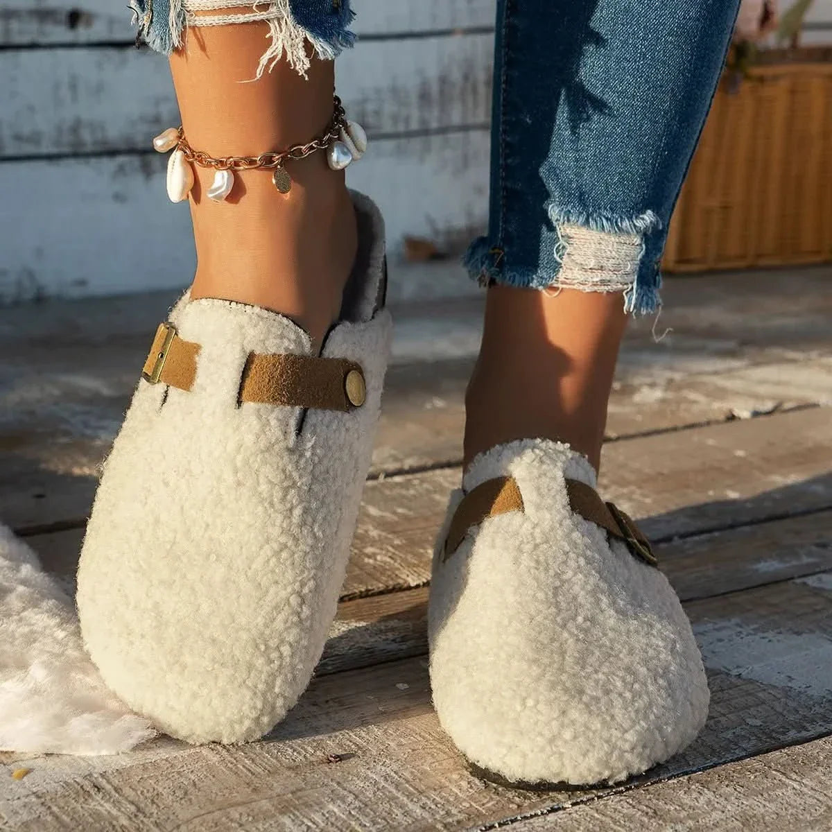 CONTRORTLUXE – Scarpe in lana di pecora lussuose per il massimo comfort invernale