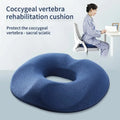OrthoRelax | Cuscino per seduta in Memory Foam | Sollievo per il coccige e la colonna vertebrale | Ergonomico e Confortevole