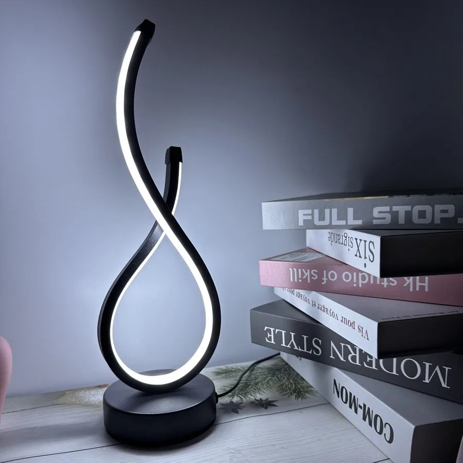 Lumoara Lampada da Tavolo LED | Dimmerabile | 3 Colori di Luce | Design Moderno