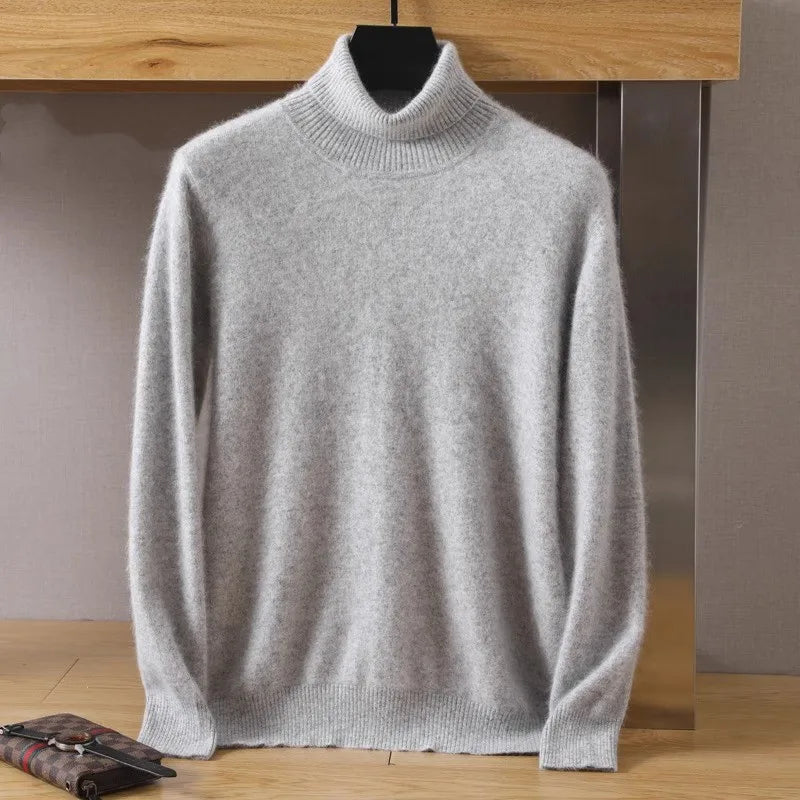 Maglione in Cashmere Aureo da Uomo, 100% Cashmere
