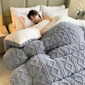 Coperta Ponderata NylaWeave Con Cashmere di Pecora Per Comfort Invernale