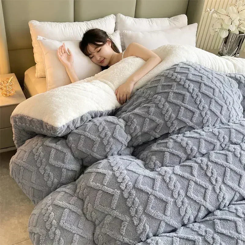 Coperta Ponderata NylaWeave Con Cashmere di Pecora Per Comfort Invernale