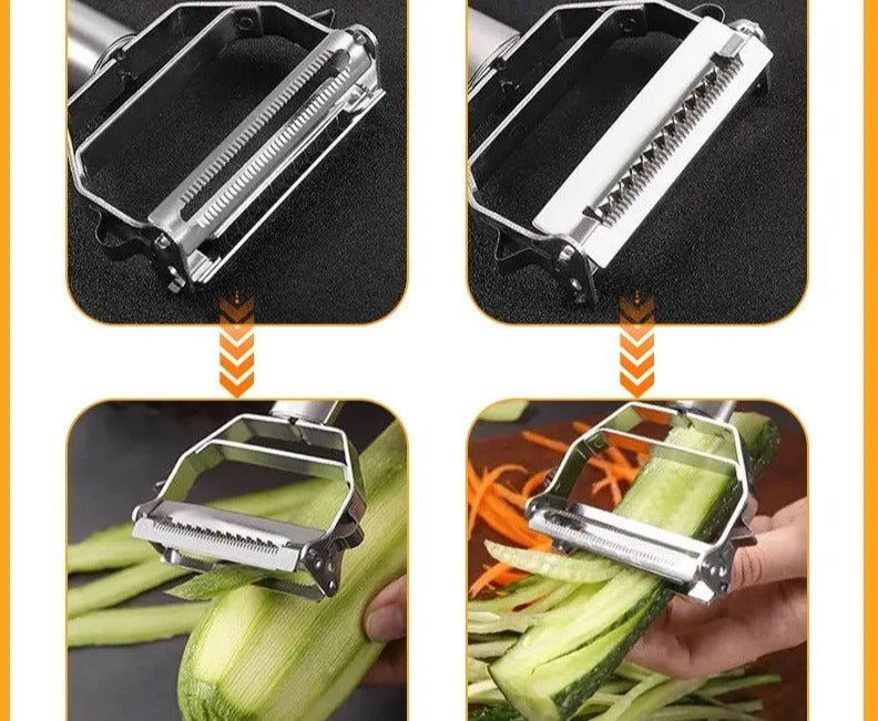 Sbucciatore per frutta e verdura in acciaio inox