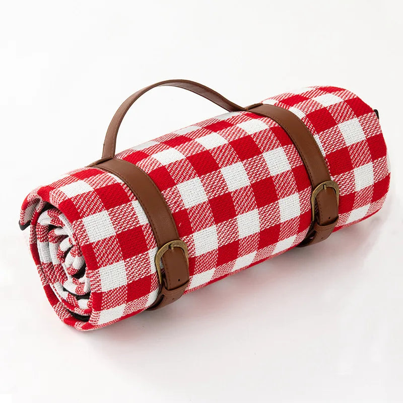 NovaPlaid | Coperta da picnic pieghevole impermeabile con manico | Brehn