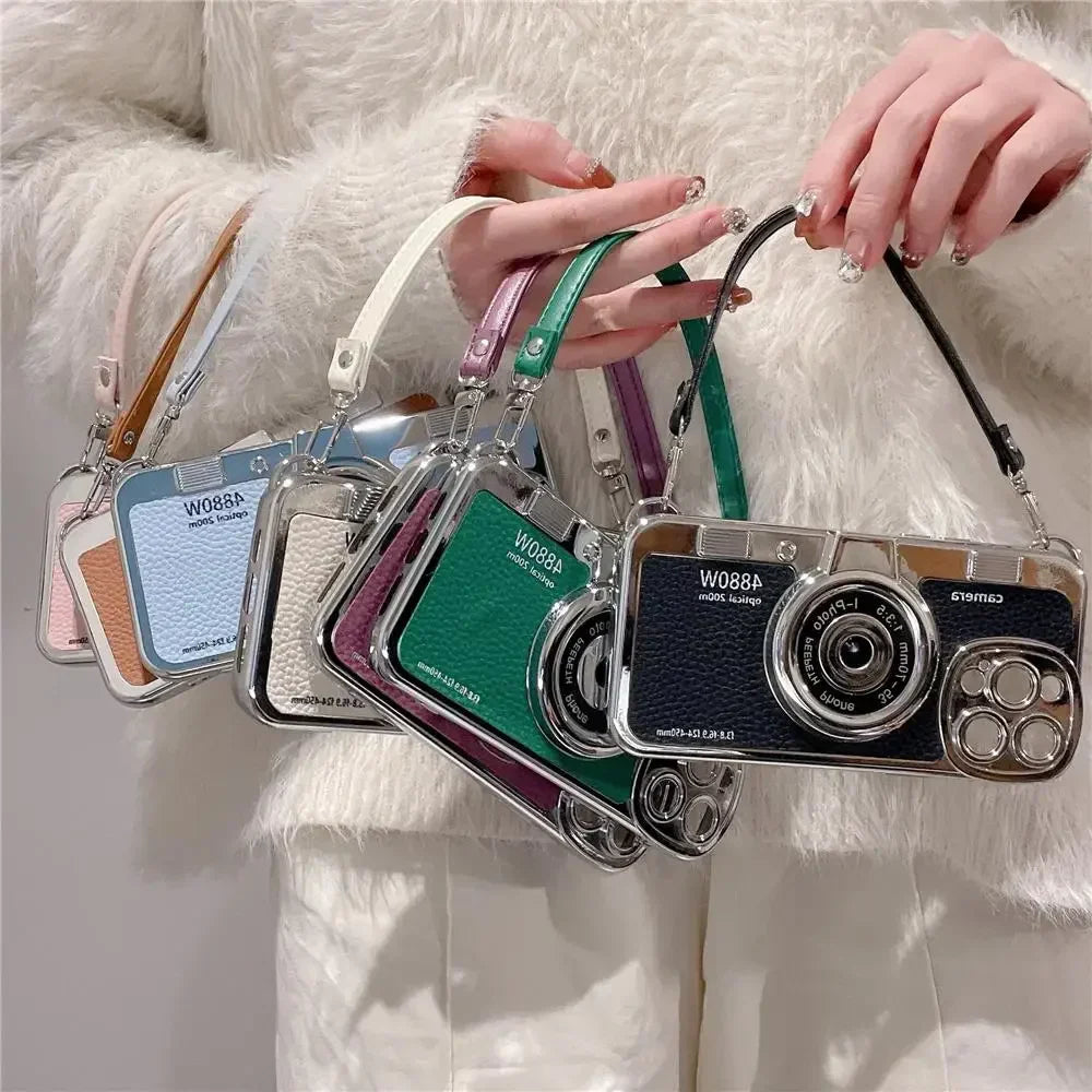 VintageCam Custodia per Telefono | Custodia in Stile Retro Stereo per iPhone