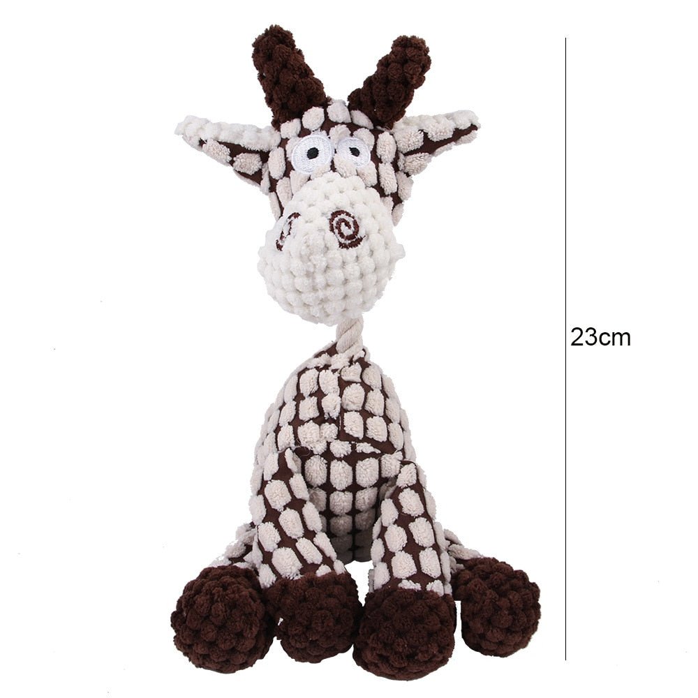 Sandsberg | Giocattolo robusto per cani in peluche | Design resistente e durevole | Modelli multipli