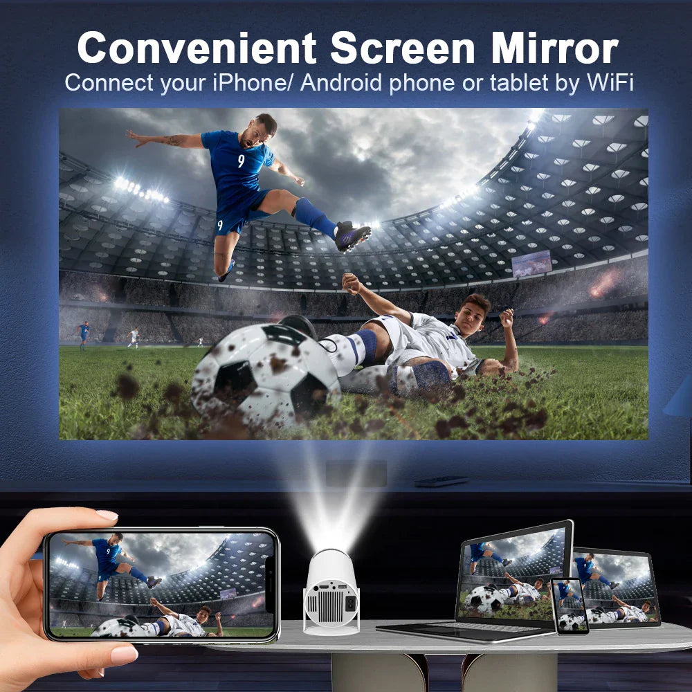 HomeVision Projector | Proiettore Ultra HD per Cinema
