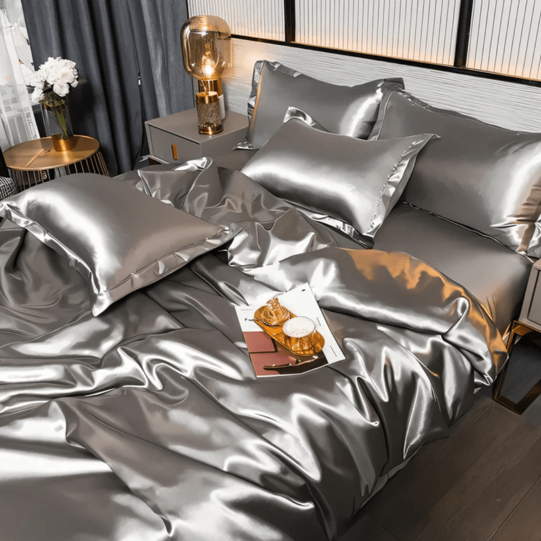 PURELISS – Set di lenzuola in seta lussuosa per il massimo comfort